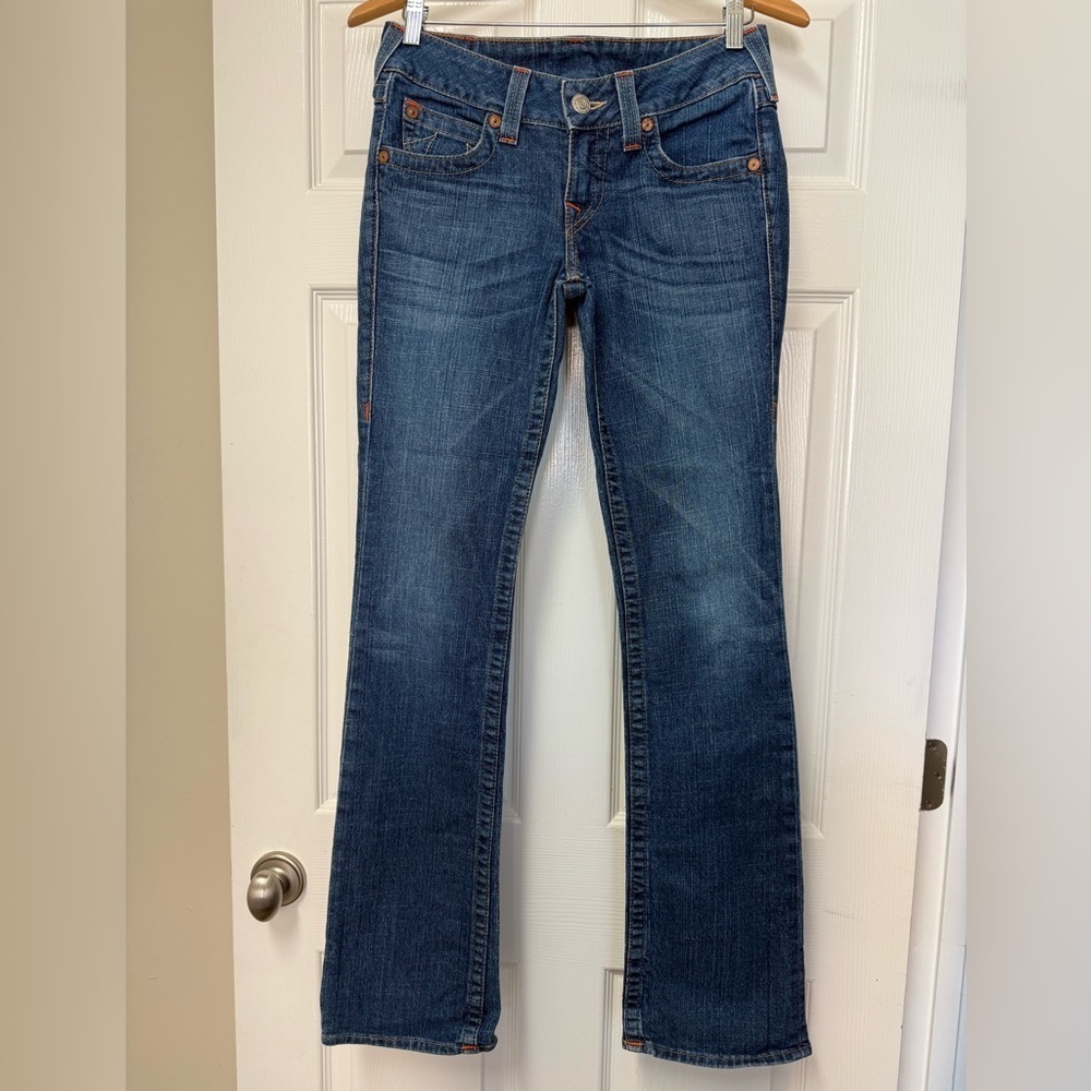 True Religion Women's Vintage Low Rise Becky Jean Size 27